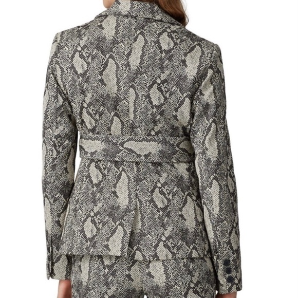 𝅺New Size S Rachel Roy Snakeskin-print Jacket - Picture 3 of 8